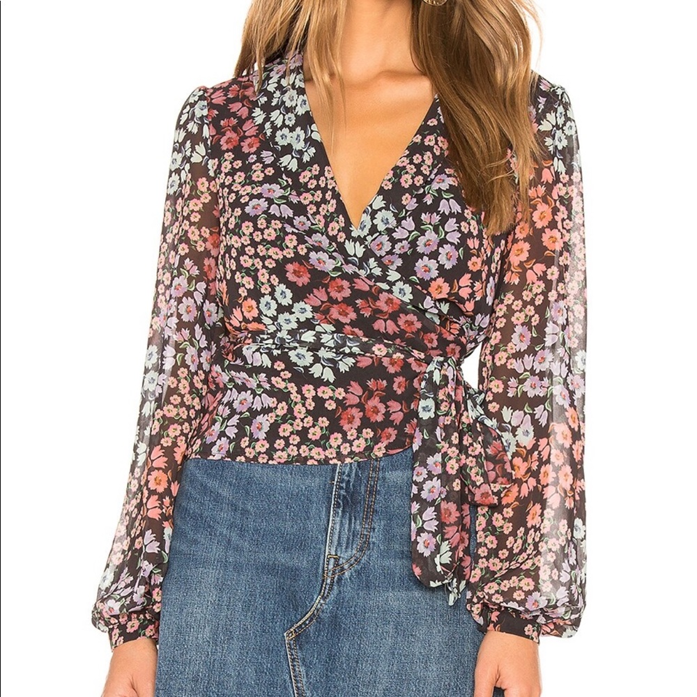 Lovers & Friends Mikayla Blouse in Hermosa Floral